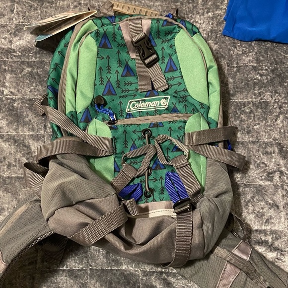 Coleman Backpack Without Hydration Bladder, Green - Picture 3 of 3